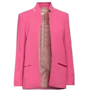 NWT Zadig &‎ Voltaire Pink Open Front Blazer Stand Co  XS $450 lar